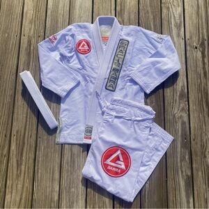 GRACIE BARRA Equipe GB Jiu-Jitsu Full Gi Adult Size A1 Fighting MMA White